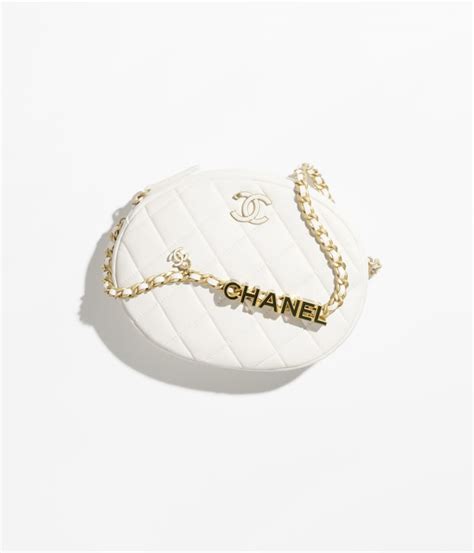 chanel vanity case停產|Vanity case, Lambskin & lacquered metal, white — Fashion.